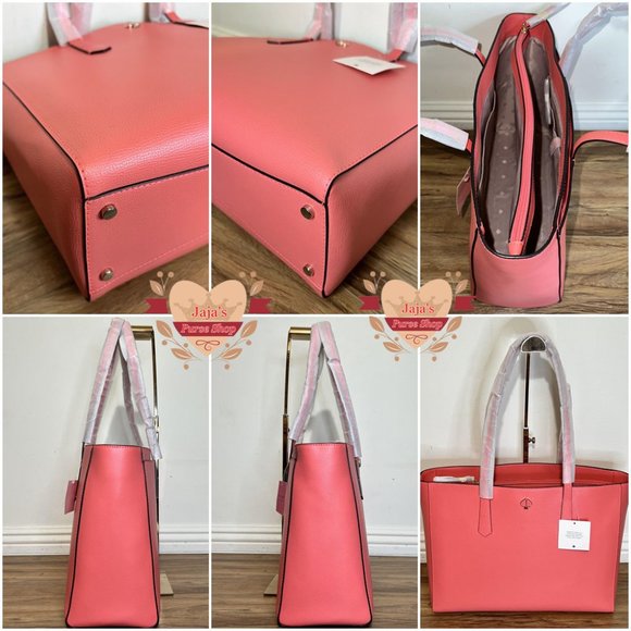 ✅❤️✅❤️SOLD❤️✅❤️✅🧡Kate Spade NY Leather 3 Compartment Tote Purse🧡 - Picture 4 of 17